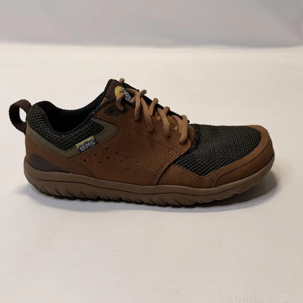 Lems Primal Zen Woodland Shoes Mens Size 8.5 Brown Mesh Trail Sneaker LM220915